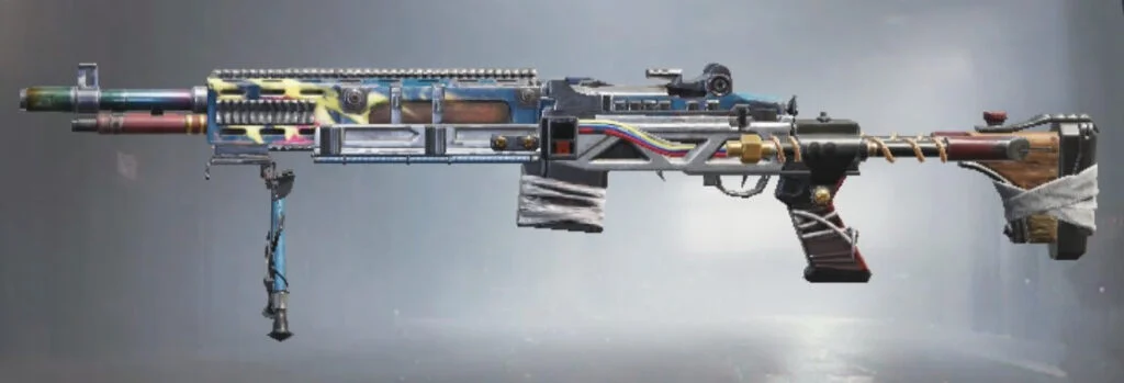 The Mk14 designated marksman rifle.