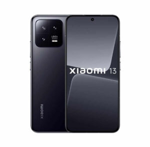 The photo shows the Xiami 13 Pro from each side A picture of a Xiaomi 13s both front and back sides